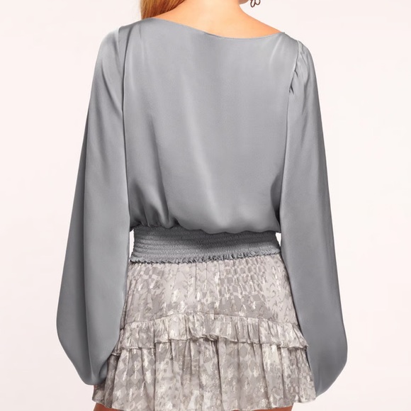 New BLACK Ramy Brook Vivian top - Picture 3 of 16